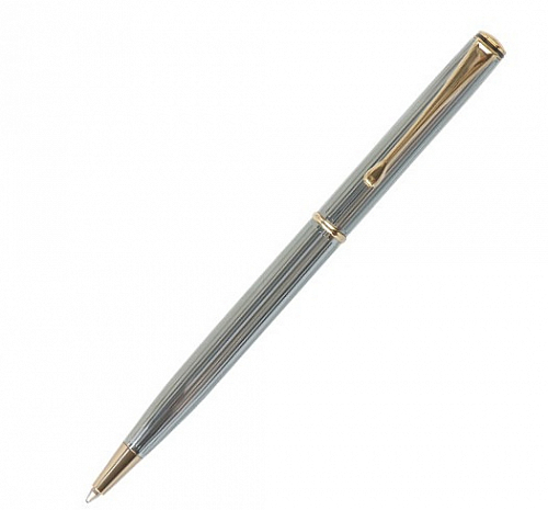 Ручка шариковая Pen Pro серебро+золото - канцтовары в Минске